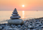 Πινακας σε καμβά PYRAMID OF STONES