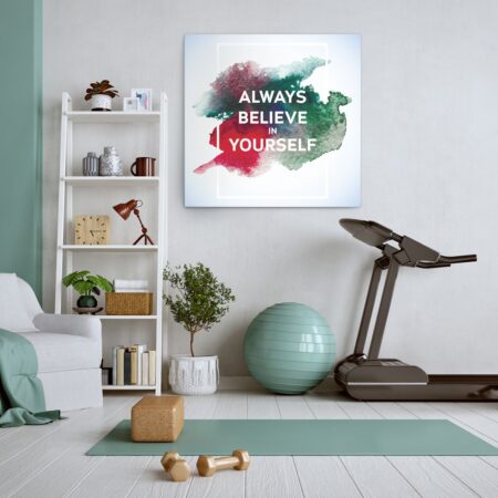Πίνακας QUOTE BELIEVE IN YOU - Typography και Χαρτες