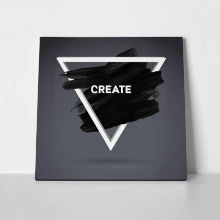 Πίνακας QUOTE CREATE - Typography και Χαρτες