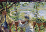 Πινακας σε καμβά RENOIR - BY THE WATER