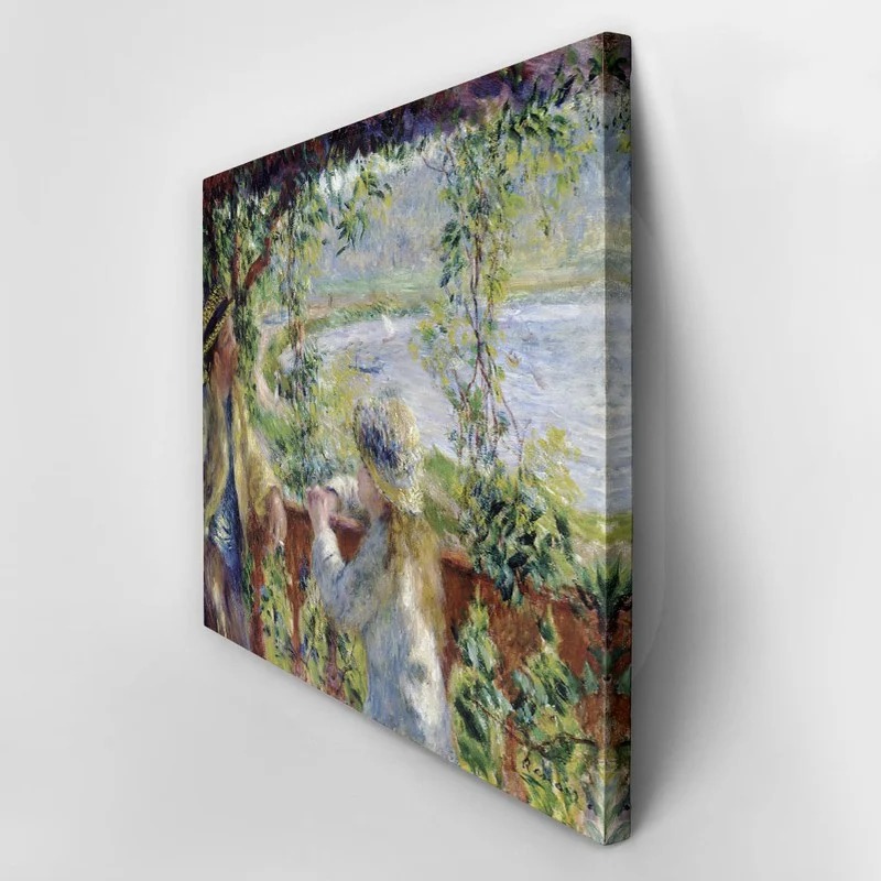 Πινακας σε καμβά RENOIR - BY THE WATER