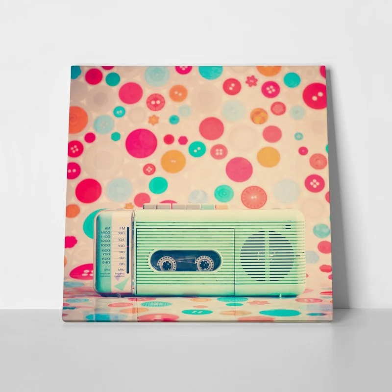 Πίνακας RETRO TRANSISTOR