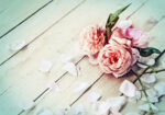Πινακας σε καμβά ROMANTIC BEAUTIFUL ROSES