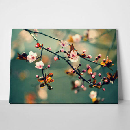 Πινακας σε καμβά SAKURA - Ανθη Δεντρων