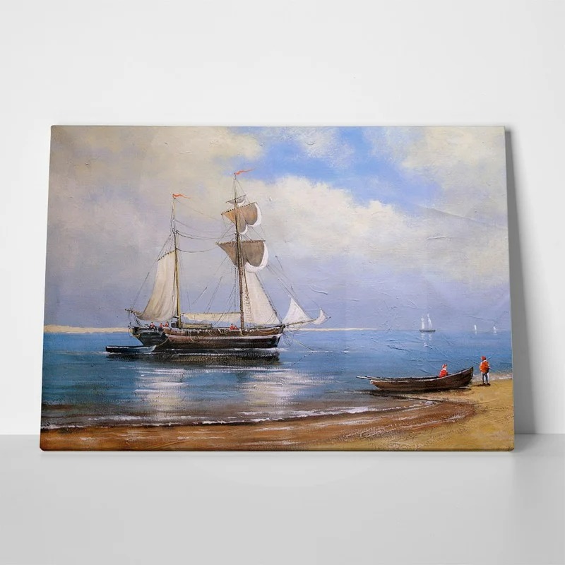 Πινακας σε καμβά SHIP OIL PAINTING