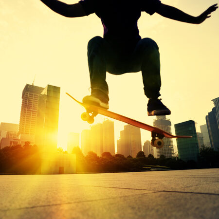 Πινακας σε καμβά SKATEBOARD - Αθληματα και Χομπυ Sticky 4