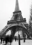 Πινακας σε καμβά SNOW EIFFEL