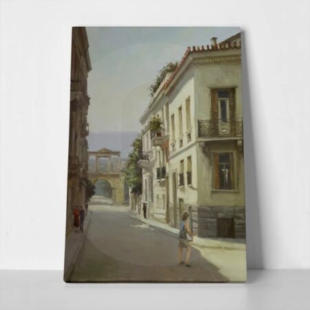 Πινακας σε καμβά STREETS OF ATHENS 9 - Αθηνα