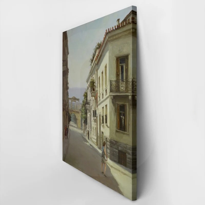 Πινακας σε καμβά STREETS OF ATHENS 9