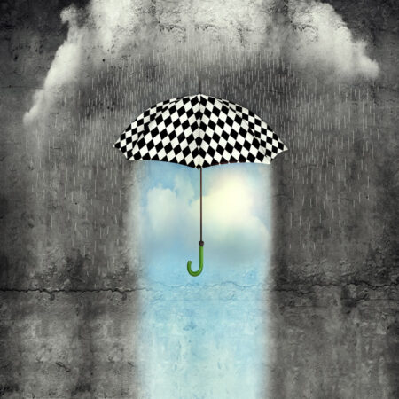 Πινακας σε καμβά SURREAL GOOD AND BAD WEATHER - Ουρανος - Καιρικα φαινομενα Sticky 4