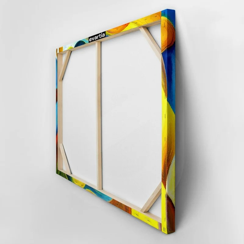 Πινακας σε καμβά SURREAL COLORFUL HUMAN PROFILES