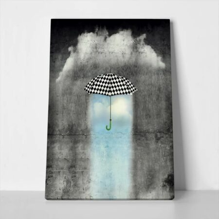 Πινακας σε καμβά SURREAL GOOD AND BAD WEATHER - Ουρανος - Καιρικα φαινομενα