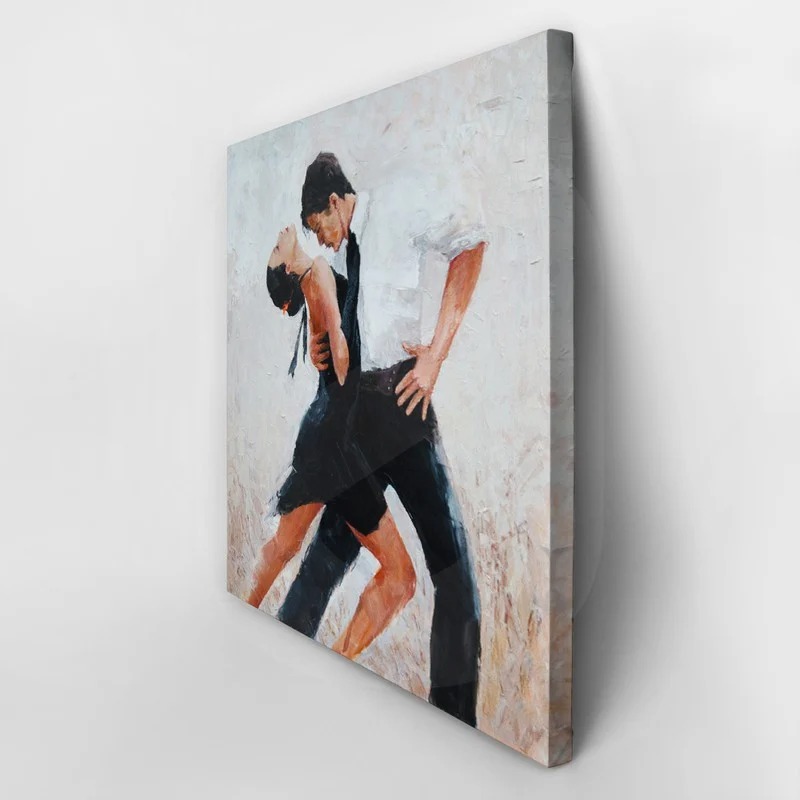 Πίνακας σε καμβά TANGO DANCERS 4