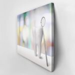 Πινακας σε καμβά TOOTH AND DENTIST MIRROR