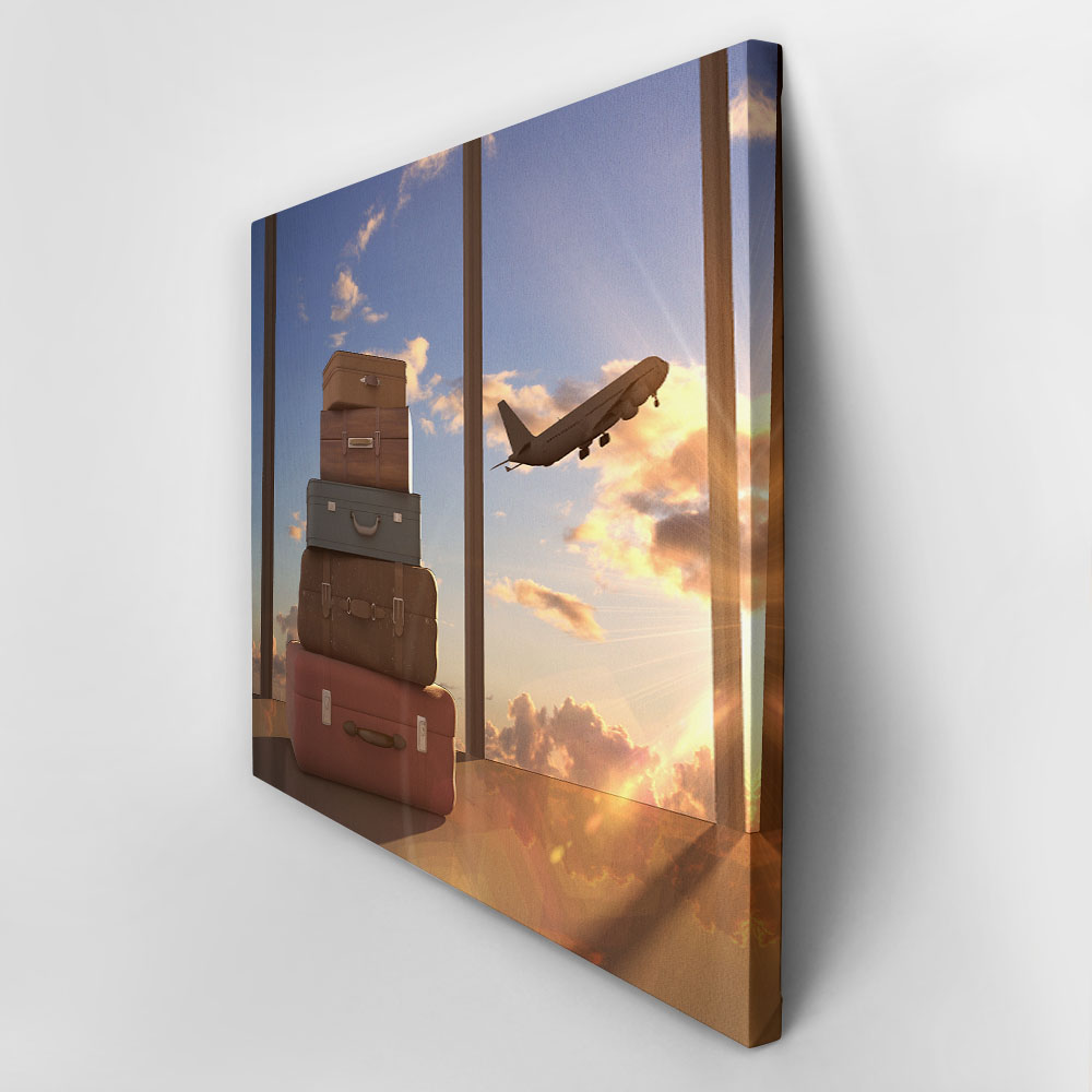 Πινακας σε καμβά TRAVEL BAGS
