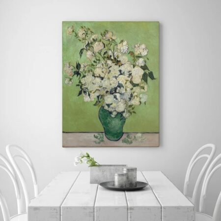 Πινακας σε καμβά VAN GOGH - ROSES - Vincent Van Gogh