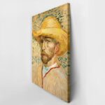 Πινακας σε καμβά VAN GOGH - SELF PORTRAIT WITH HAT