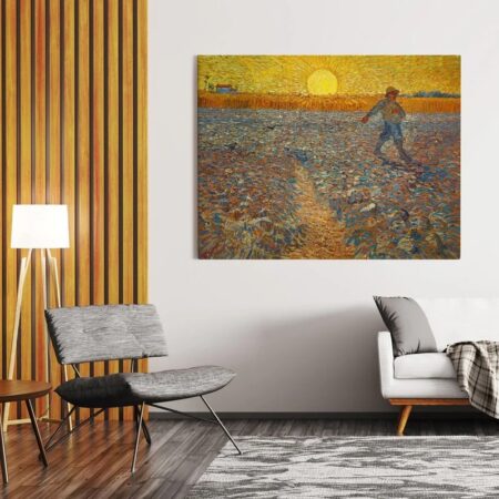 Πινακας σε καμβά VAN GOGH - THE SOWER - Vincent Van Gogh