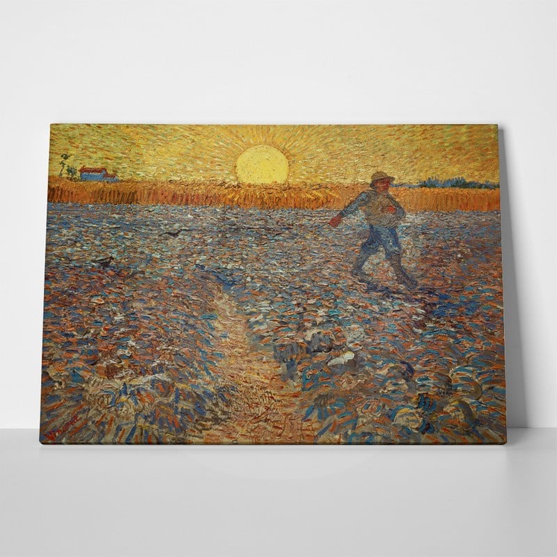 Πινακας σε καμβά VAN GOGH - THE SOWER