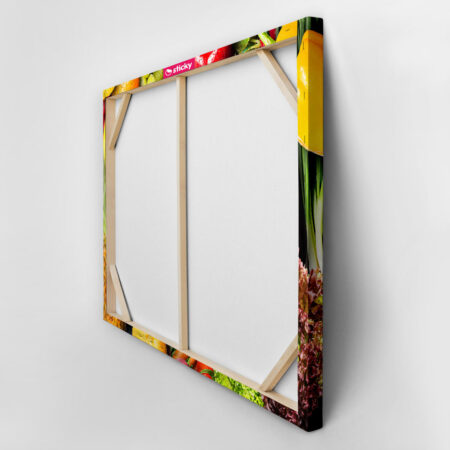 Πινακας σε καμβά VEGETABLES AND FRUITS - Food and Drink Sticky 3