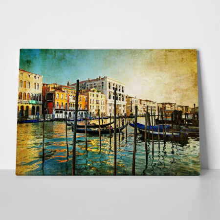Πινακας σε καμβά VENICE 2 - Παραθαλασσιες πολεις και χωρια Sticky 1