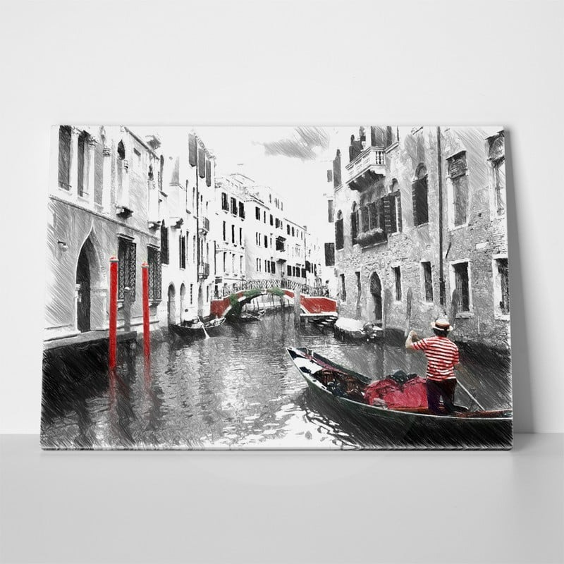 Πινακας σε καμβά VENICE DIGITAL PAINTING