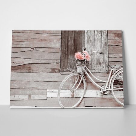 Πινακας σε καμβά VINTAGE BICYCLE 2 - Ποδηλατα