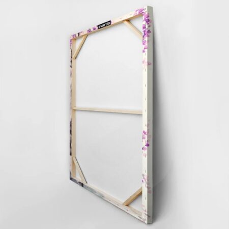 Πινακας σε καμβά WATERCOLOR SPRING LILAC JAPANESE STYLE PURPLE - Ανθη Δεντρων Sticky 3