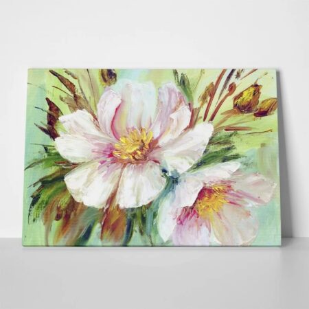 Πινακας σε καμβά WILD PEONIES - Floral - Λουλουδια