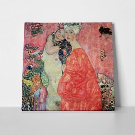 Πινακας σε καμβα KLIMT - WOMEN FRIENDS - Gustav Klimt Sticky 2