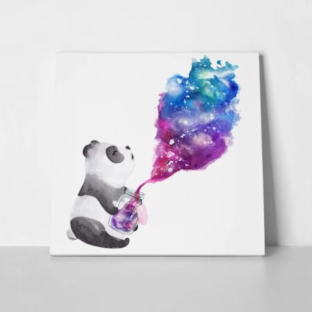 Τετράγωνος Πίνακας PANDA FAIRYDUST JAR