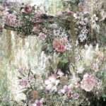 Πίνακας σε καμβά ABSTRACT FLOWERS 2