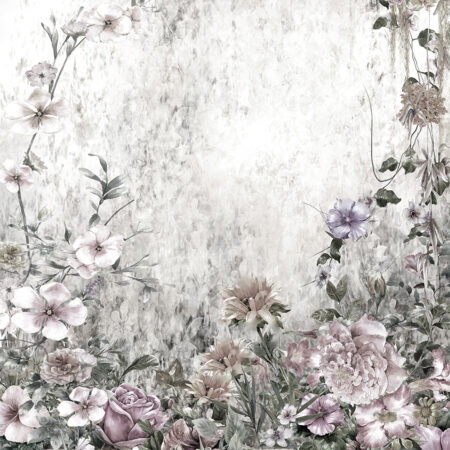 Πίνακας σε καμβά ABSTRACT FLOWERS 3 - Floral - Λουλουδια Sticky 4