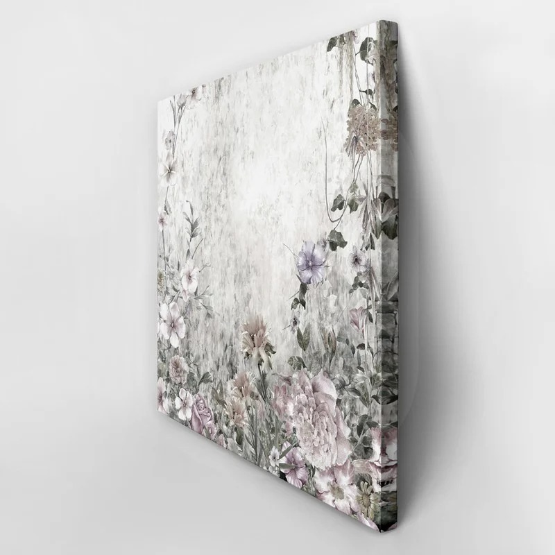 Πίνακας σε καμβά ABSTRACT FLOWERS 3