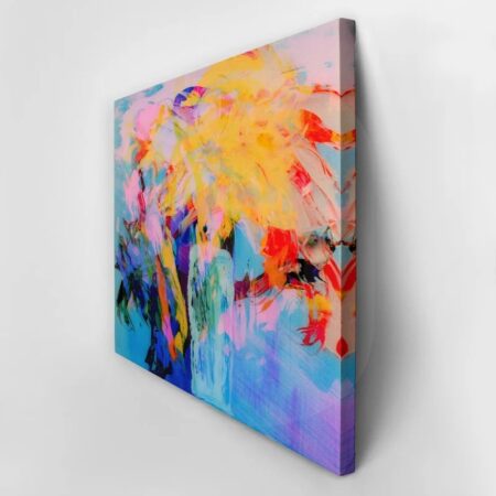 Πινακας σε καμβά ABSTRACT PAINTING ON GLASS - Αφηρημενα και Abstract Sticky 2