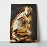 Πινακας σε καμβά ABSTRACT SURREAL IMAGES ANCIENT SCULPTURES CUBISM