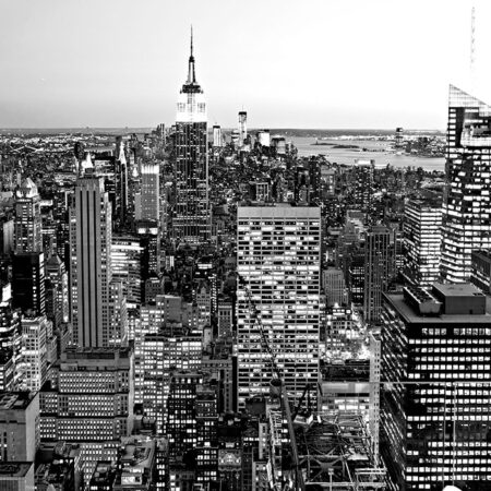 Πινακας σε καμβά AERIAL MANHATTAN - Νεα Υορκη Sticky 4