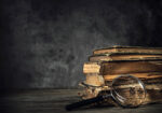 Πινακας σε καμβά ANTIQUE BOOKS