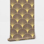 Αυτοκόλλητη Ταπετσαρία τοίχου ART DECO PATTERN
