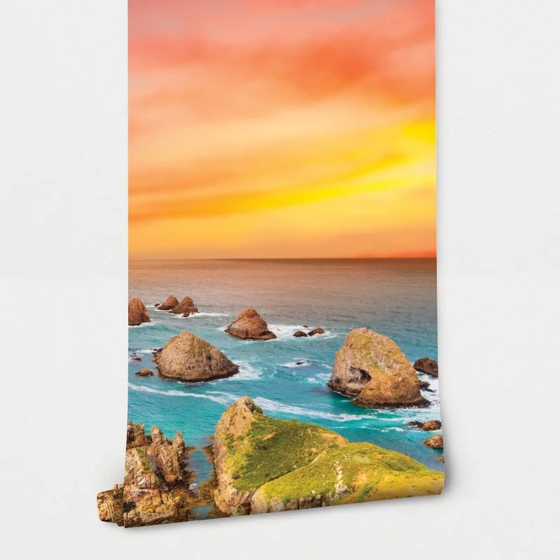 Αυτοκόλλητη Ταπετσαρία τοίχου COASTAL SUNSET