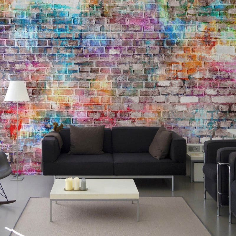 Αυτοκόλλητη Ταπετσαρία τοίχου COLORED WALL