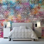 Αυτοκόλλητη Ταπετσαρία τοίχου COLORED WALL