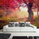 Αυτοκόλλητη Ταπετσαρία τοίχου COLOURFUL AUTUMN