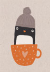 Πινακας σε καμβά CUTE PENGUIN