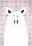 Πινακας σε καμβά CUTE PIG
