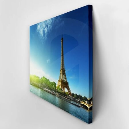 Πινακας σε καμβά EIFFEL TOWER 3 - Αξιοθεατα και Ιστορια Sticky 3