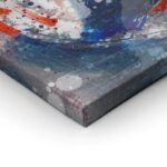 Πινακας σε καμβά EXPRESSIVE BRUSH STROKES