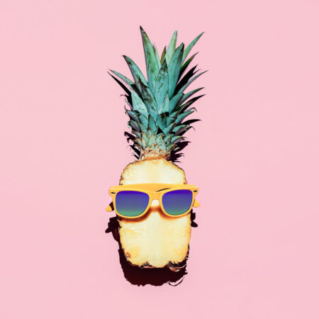 Πίνακας σε καμβά FLUO 10 - Food and Drink Sticky 4