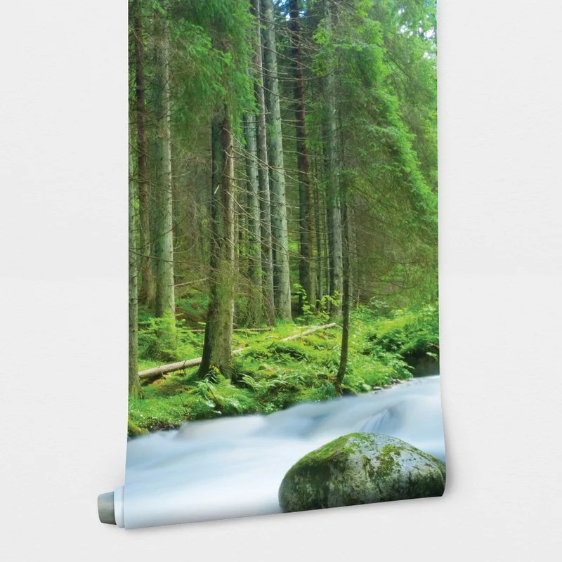 Αυτοκόλλητη Ταπετσαρία τοίχου FOREST RIVER