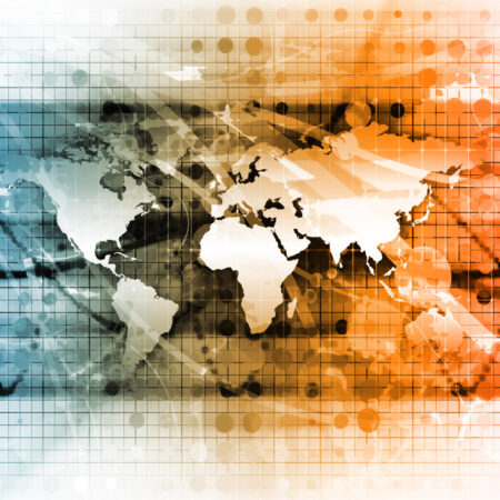 Πινακας σε καμβά GLOBAL SOLUTION - Χαρτες Sticky 4